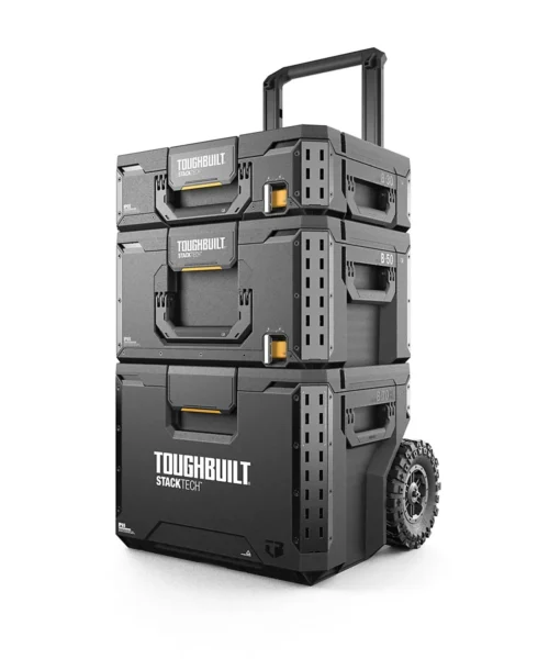 Ensemble de 3 caisses à outils roulantes ToughBuilt StackTech
